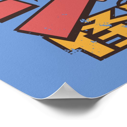 Ramen Attack Kaiju Japans Poster (Hoek)