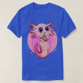 Ramen Axolotl Kawaii Anime Japans voedselmeisje T-shirt (Design voorkant)
