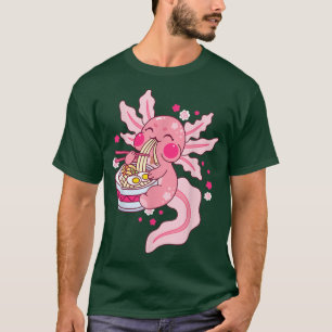 Ramen Axolotl Kawaii Cute Anime Otaku Japans T-shirt