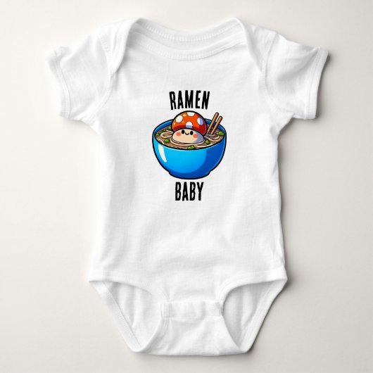 Ramen Baby Jersey Bodysuit (Voorkant)