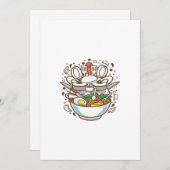 Ramen bereiden kaart (Voorkant / Achterkant)