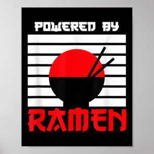 Ramen binnenin, geniet van Japans aangedreven door Poster