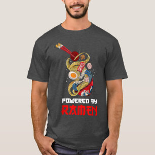Ramen binnenin, geniet van Japans aangedreven door T-shirt
