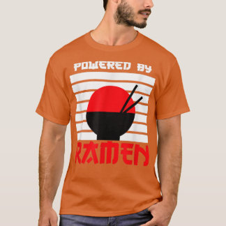 Ramen binnenin, geniet van Japans aangedreven door T-shirt