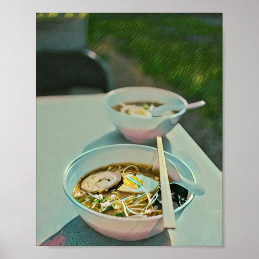 Ramen birthday gift poster (Voorkant)
