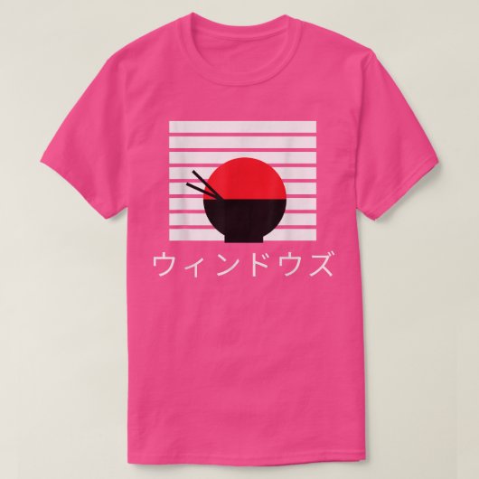 Ramen Bowl grappig cadeau T-shirt (Design voorkant)