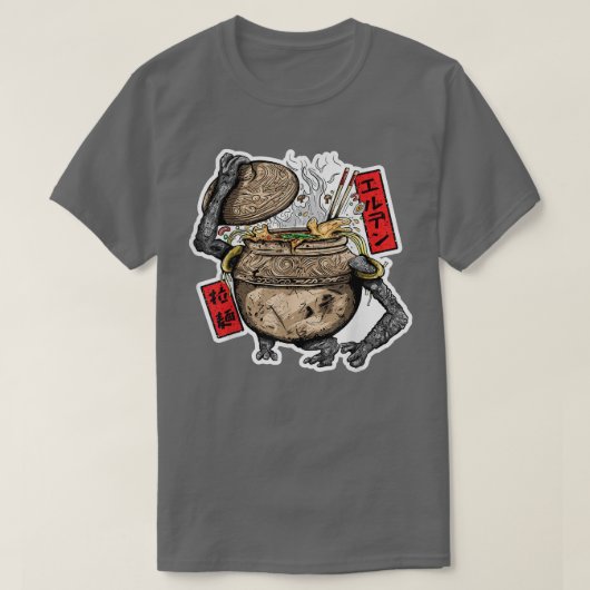 Ramen Bowl Nerdy Gamer Video Game Player Boys Teen T-shirt (Design voorkant)