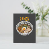 Ramen Bowl Noodle Asian Food Lover Briefkaart (Staand voorkant)