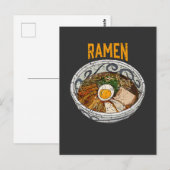 Ramen Bowl Noodle Asian Food Lover Briefkaart (Voorkant / Achterkant)