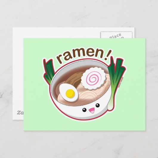 Ramen! Briefkaart (Voorkant / Achterkant)