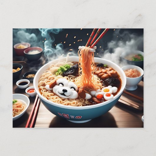 Ramen-briefkaart Briefkaart (Voorkant)