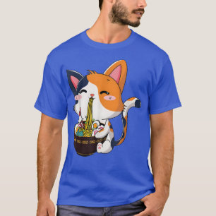 Ramen Cat Anime Bowl Kawaii Neko Japans1171 T-shirt