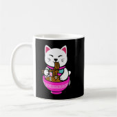 Ramen Cat Anime Neko Gift Kawaii Koffiemok (Links)