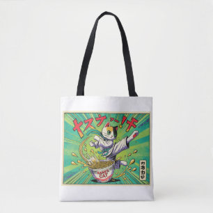 Ramen Cat Canvas tas