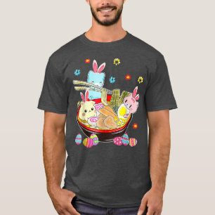 Ramen Cat Cute Kawaii Anime Japanse Paasdag 20 T-shirt
