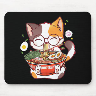 Ramen Cat Japans eten Kawaii Anime Girls Officieel Muismat