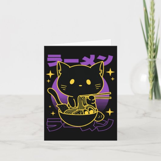 Ramen Cat Japans Kaart (Voorkant)