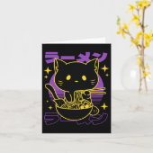 Ramen Cat Japans Kaart (Gele Bloem)
