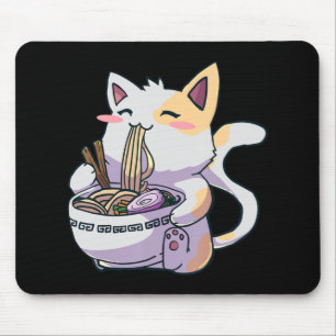 Ramen Cat Kawaii Anime Japanse Gift Muismat