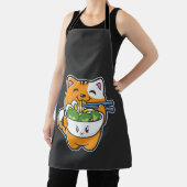 Ramen Cat Kawaii Neko Anime Otaku Cats Japans Schort (Insitu)
