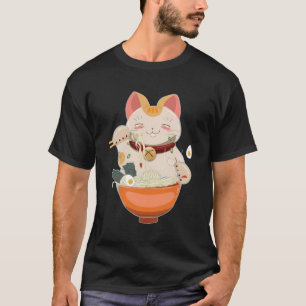 Ramen Cat Neko Anime Otaku Kawaii Japanse Gifts G T-shirt