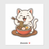 Ramen Cat Sticker (Vel)