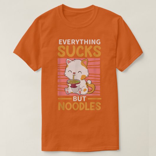 Ramen Cat T-shirt (Design voorkant)