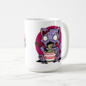 Ramen Cat Zombie Koffiemok (Voorkant rechts)
