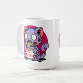 Ramen Cat Zombie Koffiemok (Voorkant links)