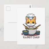 Ramen Chef Briefkaart (Voorkant / Achterkant)