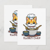 Ramen Chef Informatiekaartje (Voorkant / Achterkant)