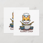 Ramen Chef Kaart (Voorkant / Achterkant)