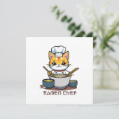 Ramen Chef Kaart (Staand voorkant)