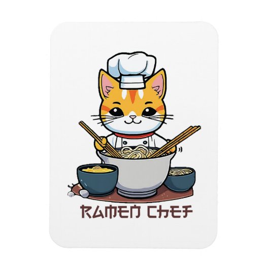 Ramen Chef Magneet (Verticaal)