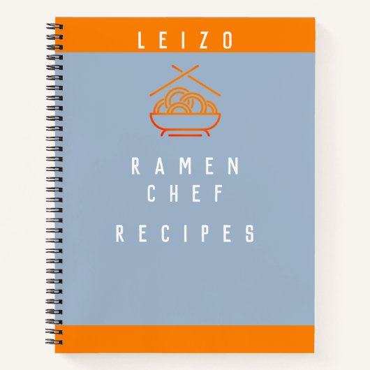 Ramen chef notitieboek (Voorkant)