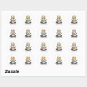 Ramen Chef Ronde Sticker (Vel)
