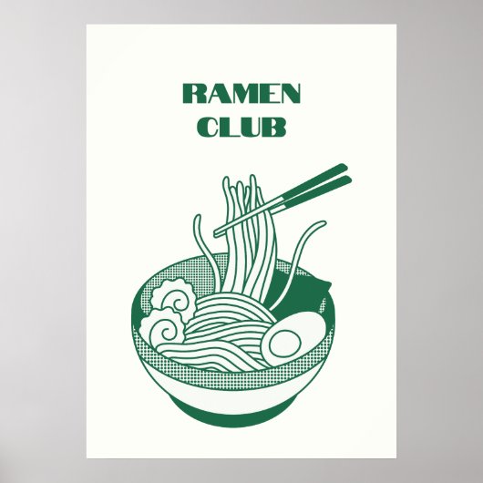 Ramen club poster (Voorkant)