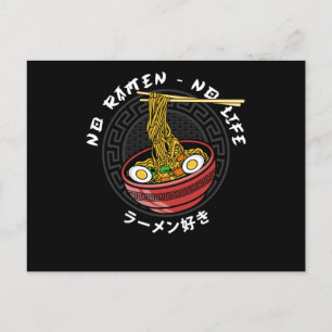 Ramen Club Team   Geen Ramen Geen leven Briefkaart