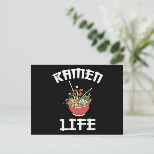 Ramen Club Team | Losief ontwerp van Ramen Life Briefkaart (Staand voorkant)