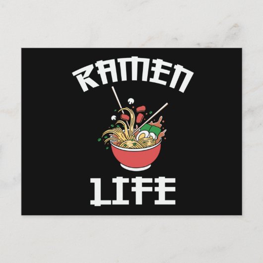 Ramen Club Team | Losief ontwerp van Ramen Life Briefkaart (Voorkant)