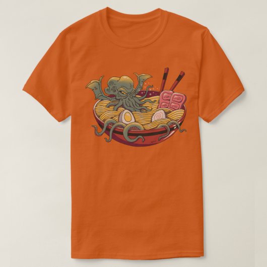 Ramen Cthulhu T-shirt (Design voorkant)