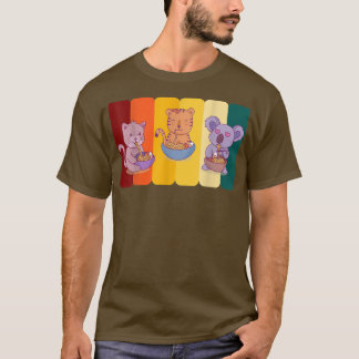 Ramen Dieren Noodle T-shirt