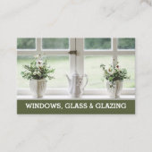 Ramen en beglazing Visitekaartje. Visitekaartje (Voorkant)