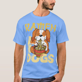 Ramen en honden Grappig Japans Foodie Asia Dog Lov T-shirt