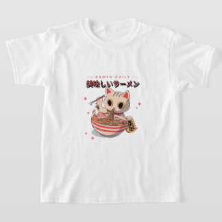 Ramen en Lucky Cats T-shirt