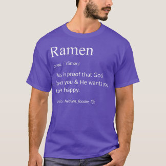 Ramen Funny Definition Funny Ramen Japans eten 1 T-shirt