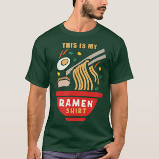 Ramen Funny Gezegde Noodle Fan Japans voedsel T-shirt