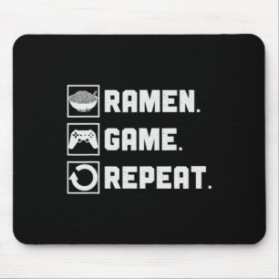 Ramen Game Herhaal Noodle Video Games Console Game Muismat