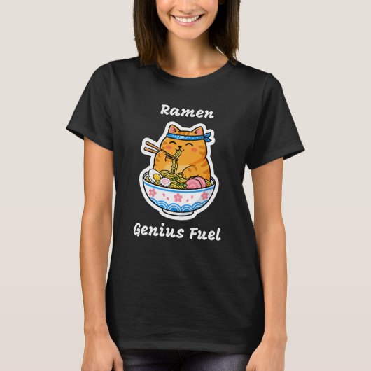 Ramen Genius Brandstof T-shirt (Voorkant)