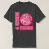 Ramen Girl houdt van Anime Ramen Japans T-shirt (Design voorkant)
